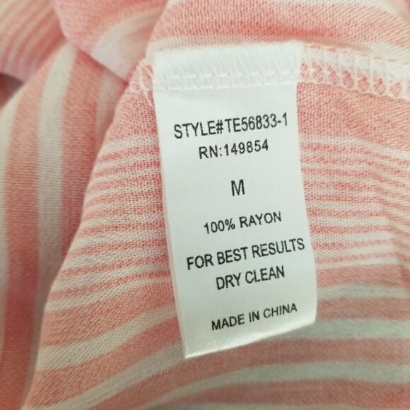 NWT Sadie & Love Striped Cropped Button Down top L - Picture 4 of 5